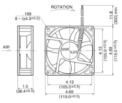 NMB-MAT 4715KL-05W-B39